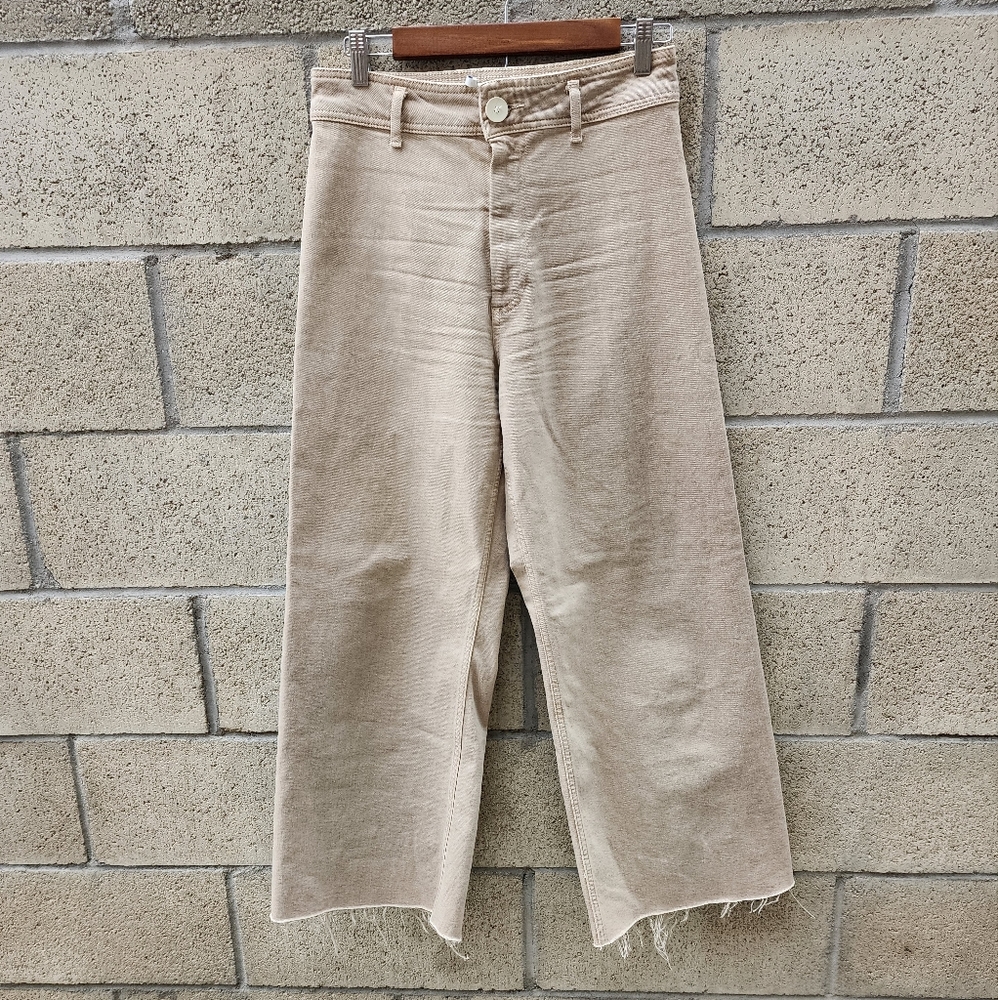 Zara marine Straight pants